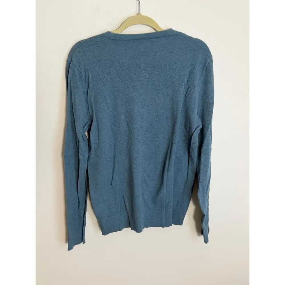 J. Crew‎ Cotton Cashmere Blend Crew Neck Sweater size medium